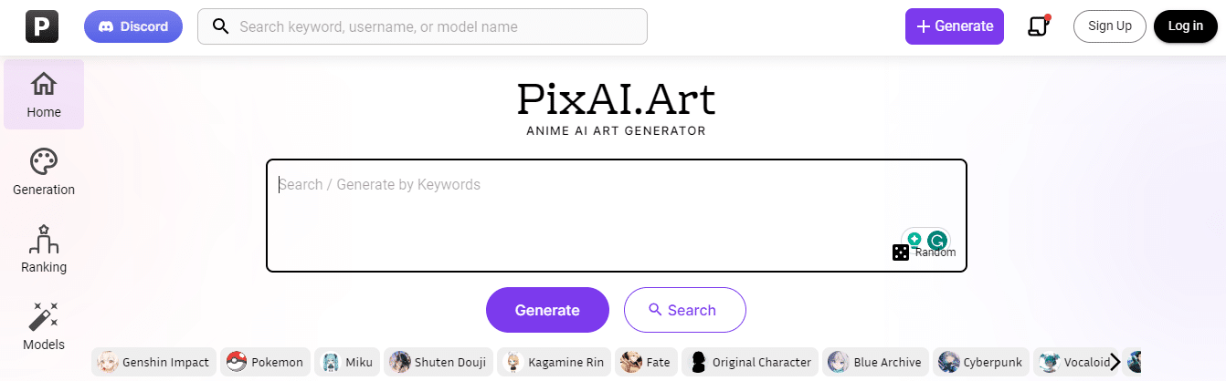 PixAI NSFW AI Art Generator