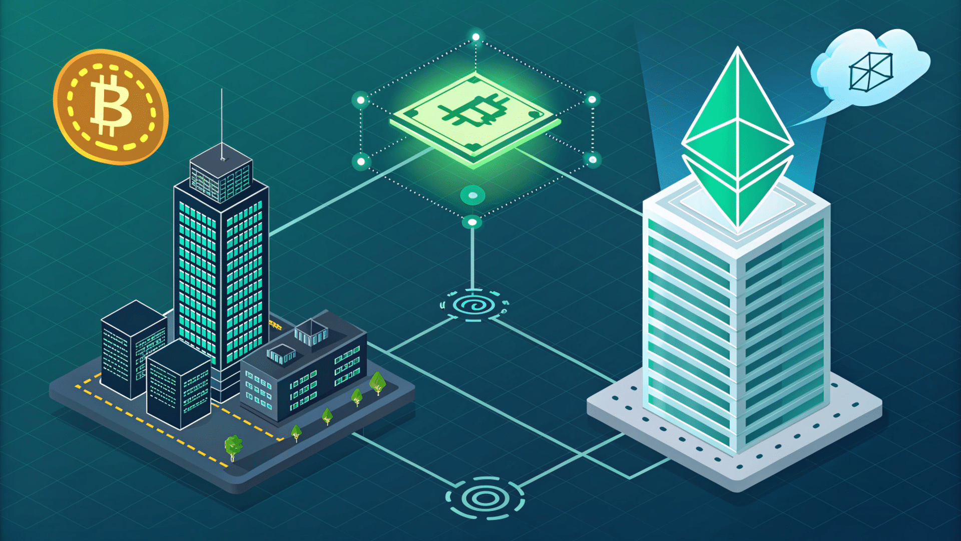 Ethereum vs Bitcoin tech