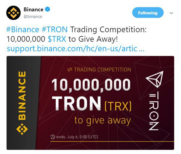 binance sxp competition