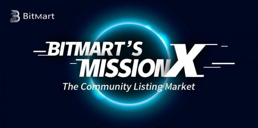 BitMart exchange launches Mission X: The community listing market