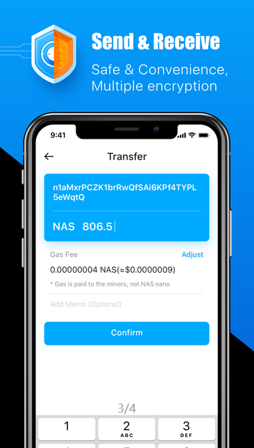 nebulas crypto wallet