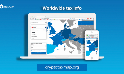 Interactive map for cryptocurrency taxation launched