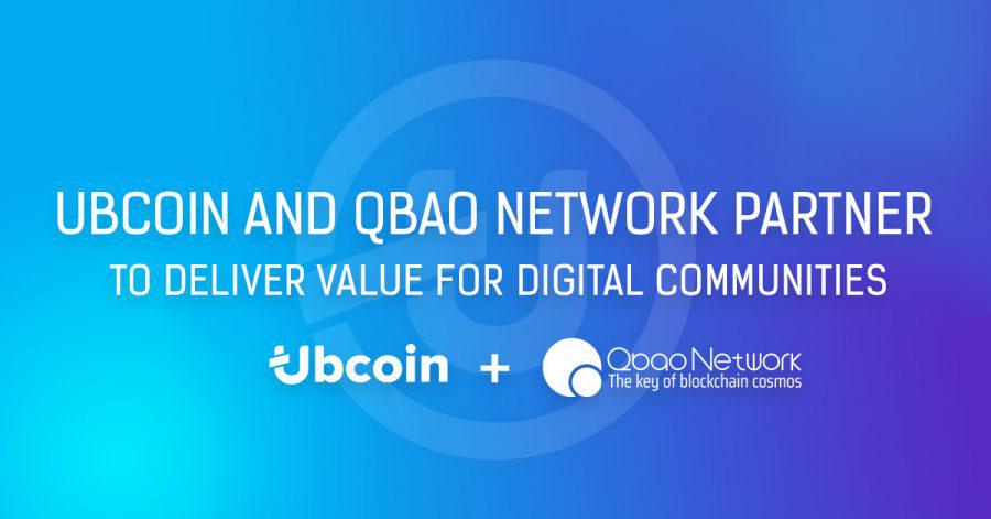 Ubcoin and Qbao Network Partner to Deliver Value for Digital Communities