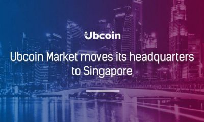 Ubcoin Market moves its headquarters to Singapore