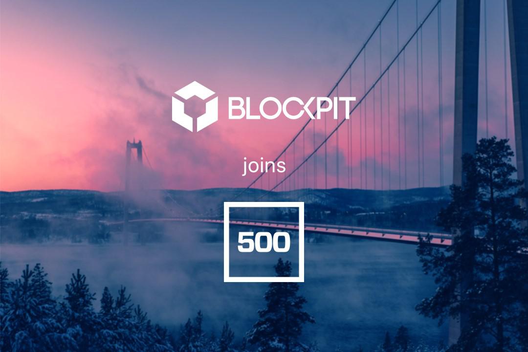 Blockpit joins 500 Startups' first blockchain accelerator