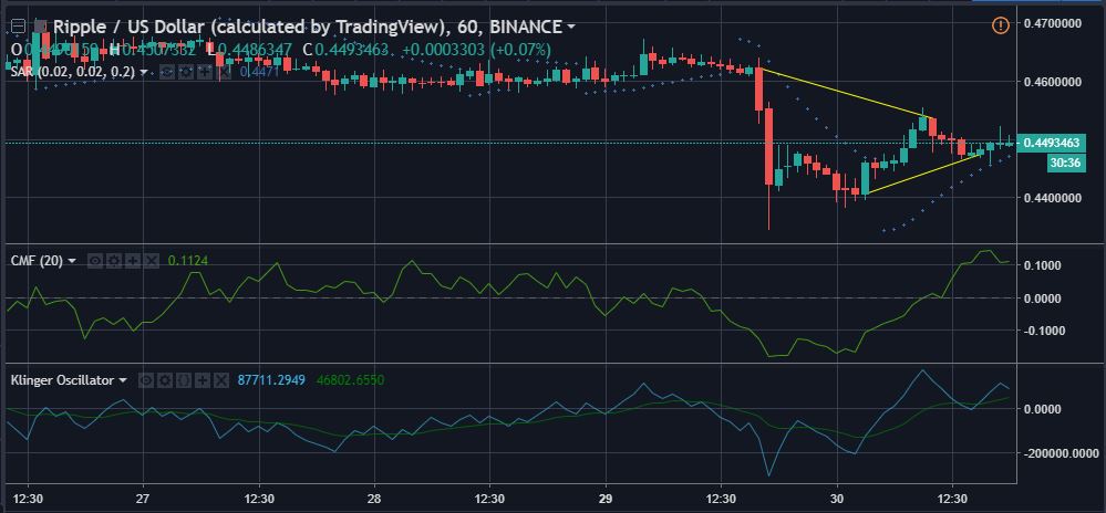 XRPUSD 1 hour candelabras | Source: tradingview