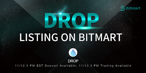 BitMart lists Dropil, a professional automated cryptocurrency trading platform