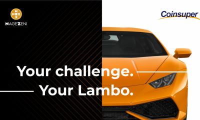 Nagezeni to raffle off Lamborghini in contest starting from December 3, 2018