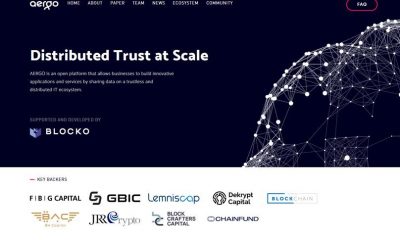 AERGO secures $30 million from top investors to build first-of-its-kind public blockchain platform