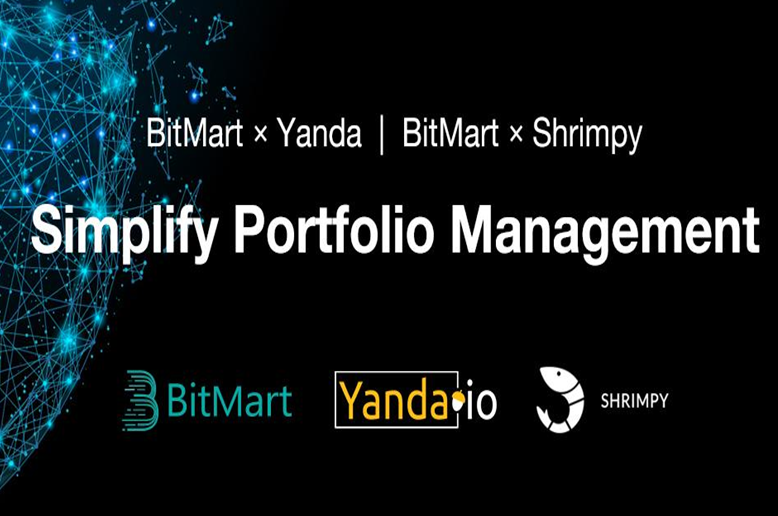 BitMart Partners with Yanda and Shrimpy to Simplify Portfolio Management