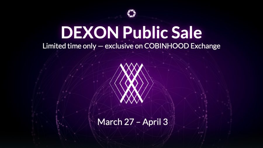 Next-Generation blockchain DEXON opens 7-Day public sale for15 million DXN coins