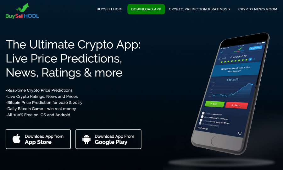 Buysellhodl Next Gen Crypto Price Prediction Ratings App Made For Beginners And Experts Alike Ambcrypto