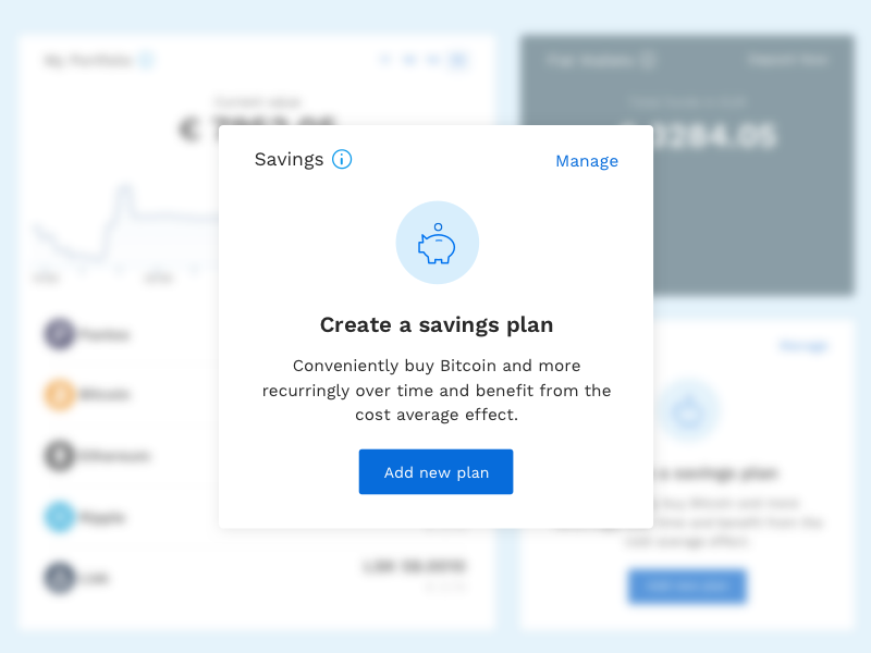 Bitpanda adds savings feature to its trading platform