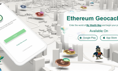 My Wealth Map [MWM] app allows users to gain massive Crypto Rewards via an interactive Ethereum Geocaching game!
