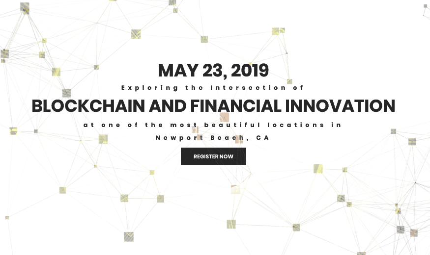 ON: Chain19, the annual thought-leadership conference to be held on Thursday, May 23rd!