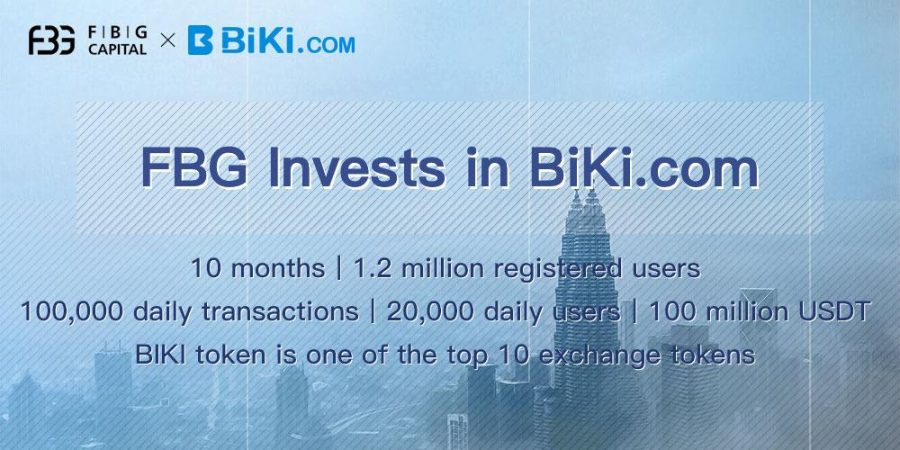 Fast-Growing BiKi.com Secures Investments from Genesis and FBG Capital