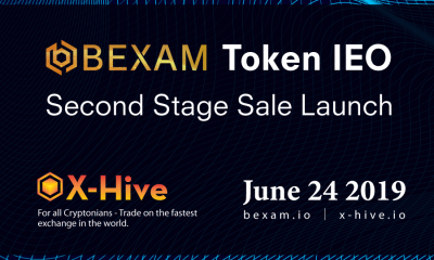 The first $BEXAM IEO successfully completed on X-Hive Exchange