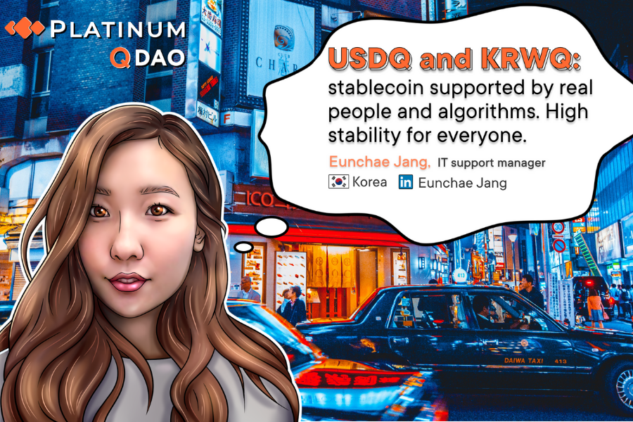 USDQ/KRWQ and Q DAO Challenge Status Quo in Stablecoins. Trade USDQ and on BTCNEXT with Look for New Coins KRWQ, CNYQ and JPYQ in Coming Months