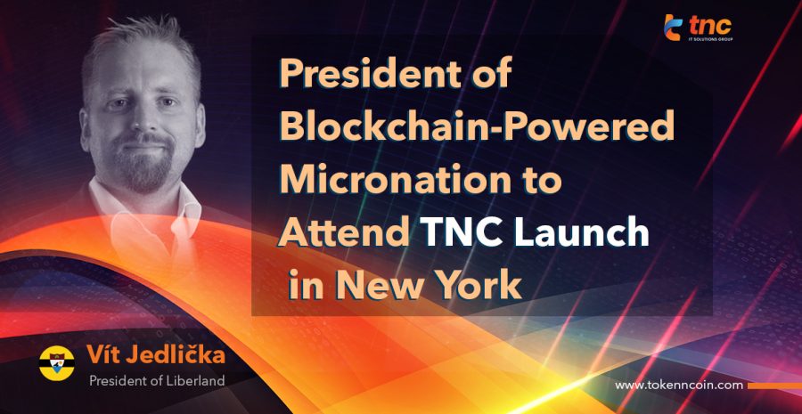 President of Blockchain-Powered Micronation to attend TNC launch in New York
