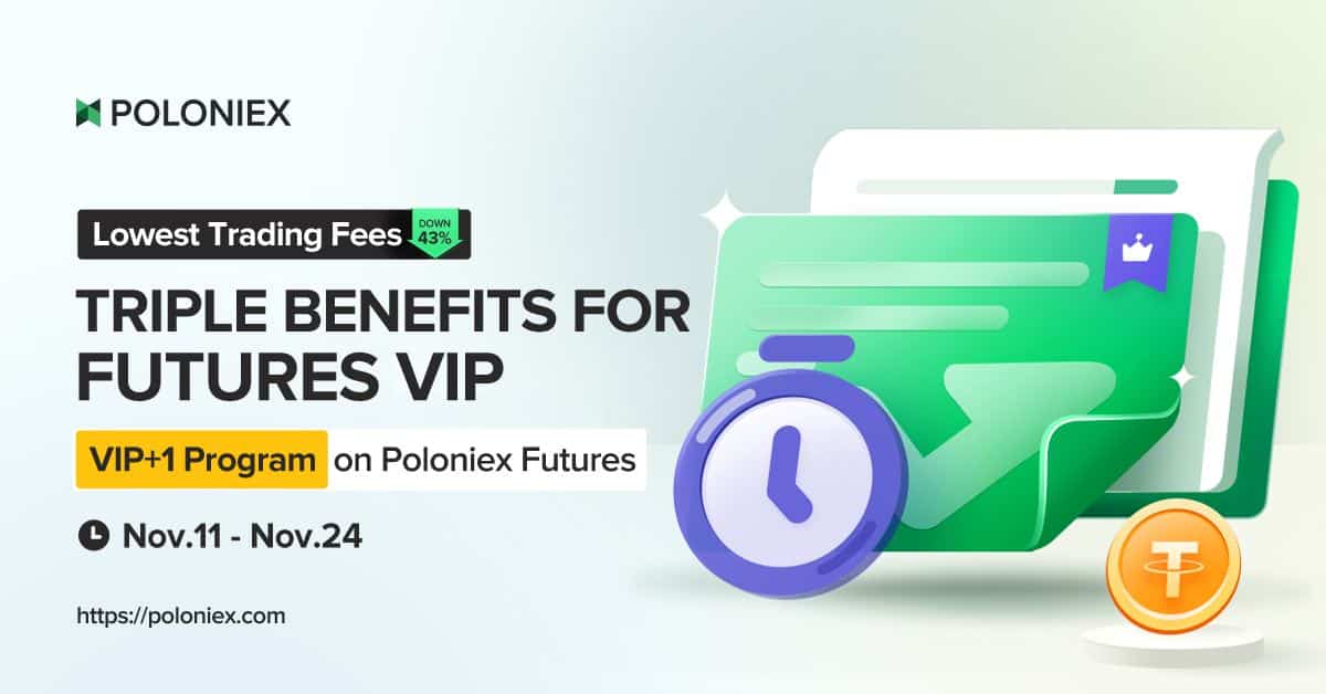 Poloniex launches the lowest Futures trading fees in the industry