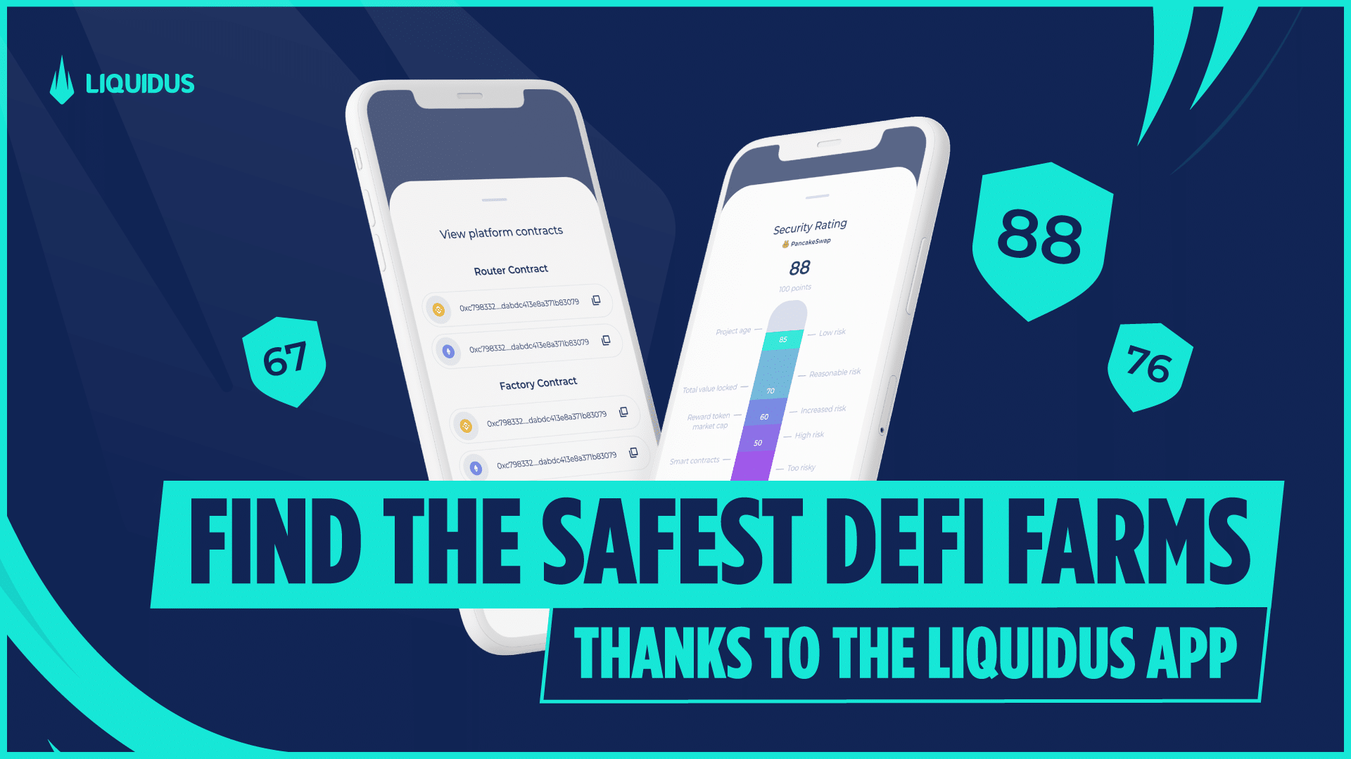 Interact with safe DeFi Protocols thanks to Liquidus App