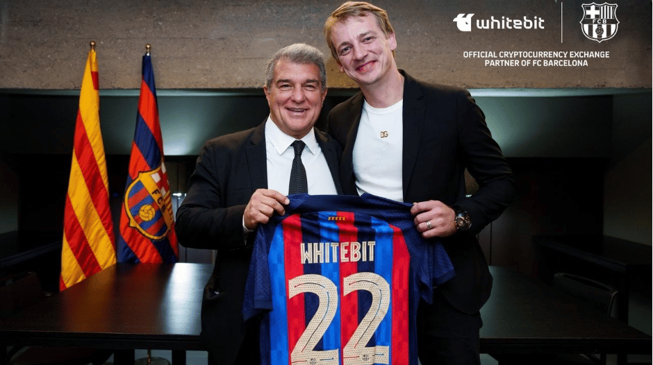 WhiteBIT becomes official cryptocurrency exchange partner of FC Barcelona