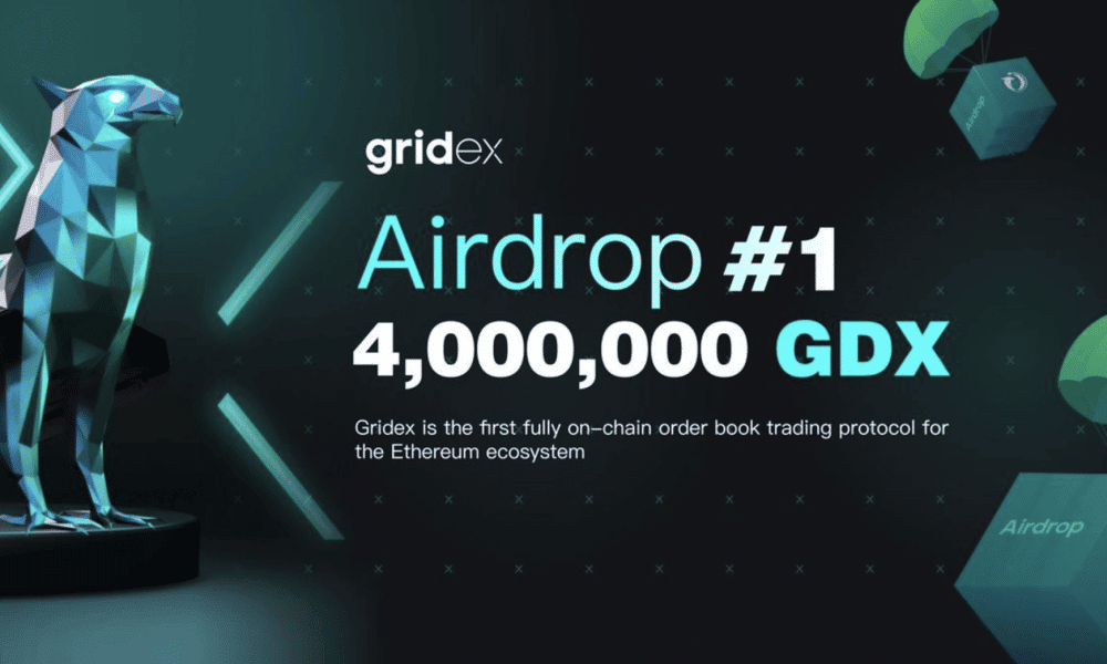 Gridex Protocol’s airdrop of 4,000,000 GDX snapped up within 24 hours!