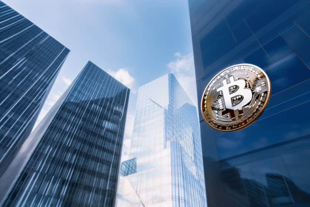 Germany's Deutsche Bank takes a dip while Bitcoin goes uphill