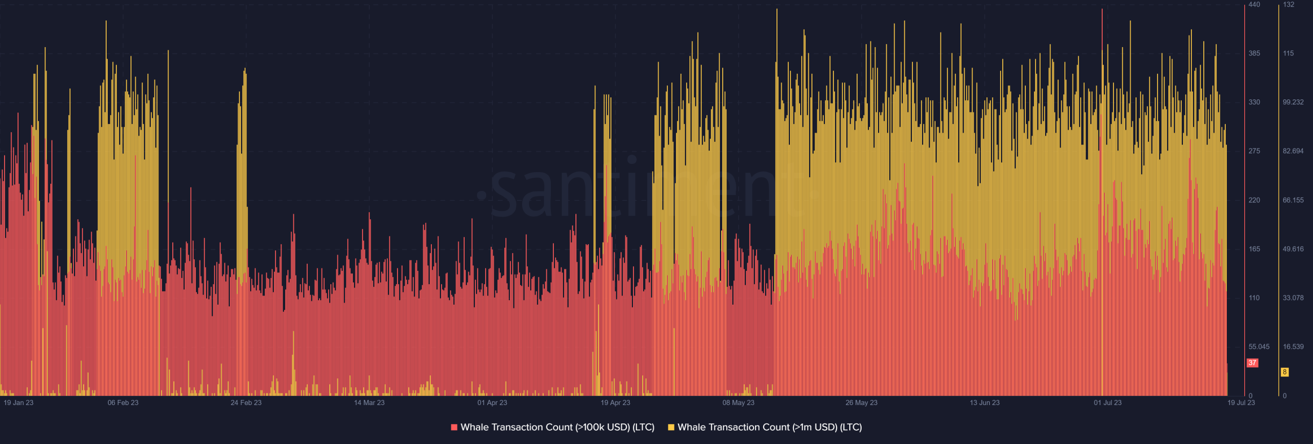 Litecoin whale transactions