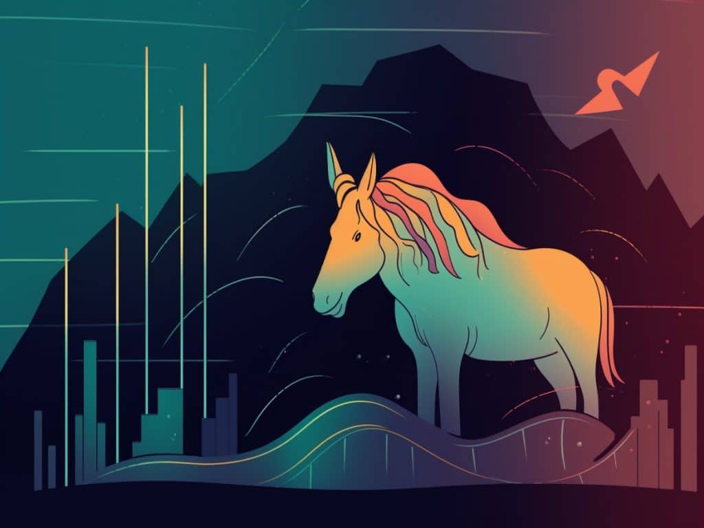 What's causing Uniswap's price to slump?