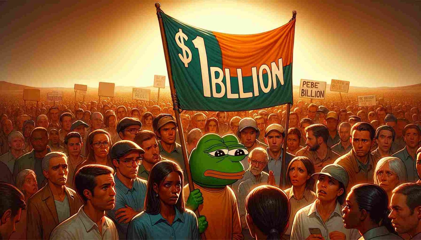 Pepe market cap reaches $1 billion
