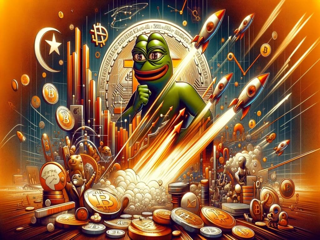 PEPE rises 14% in 7 days as DOGE, SHIB dwindle
