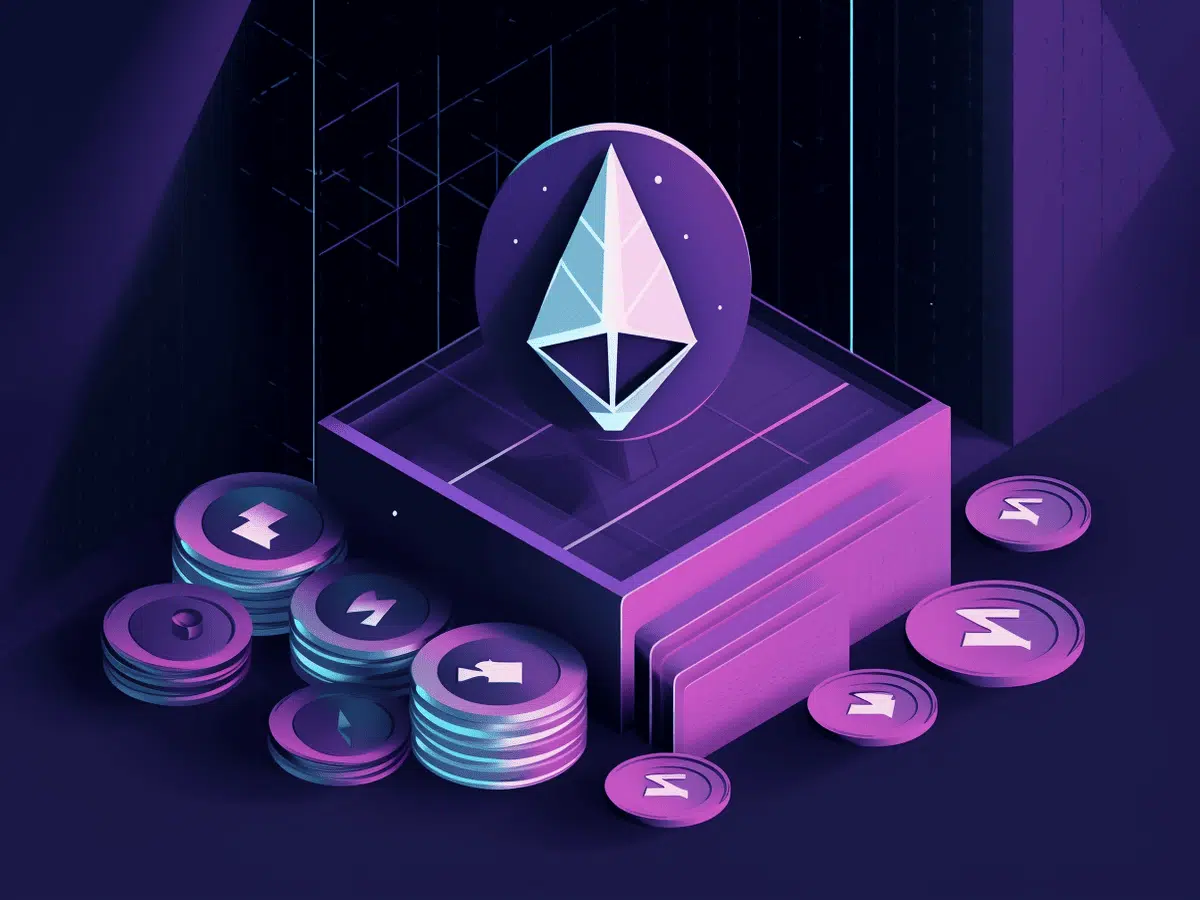 Ethereum news around the supply staked