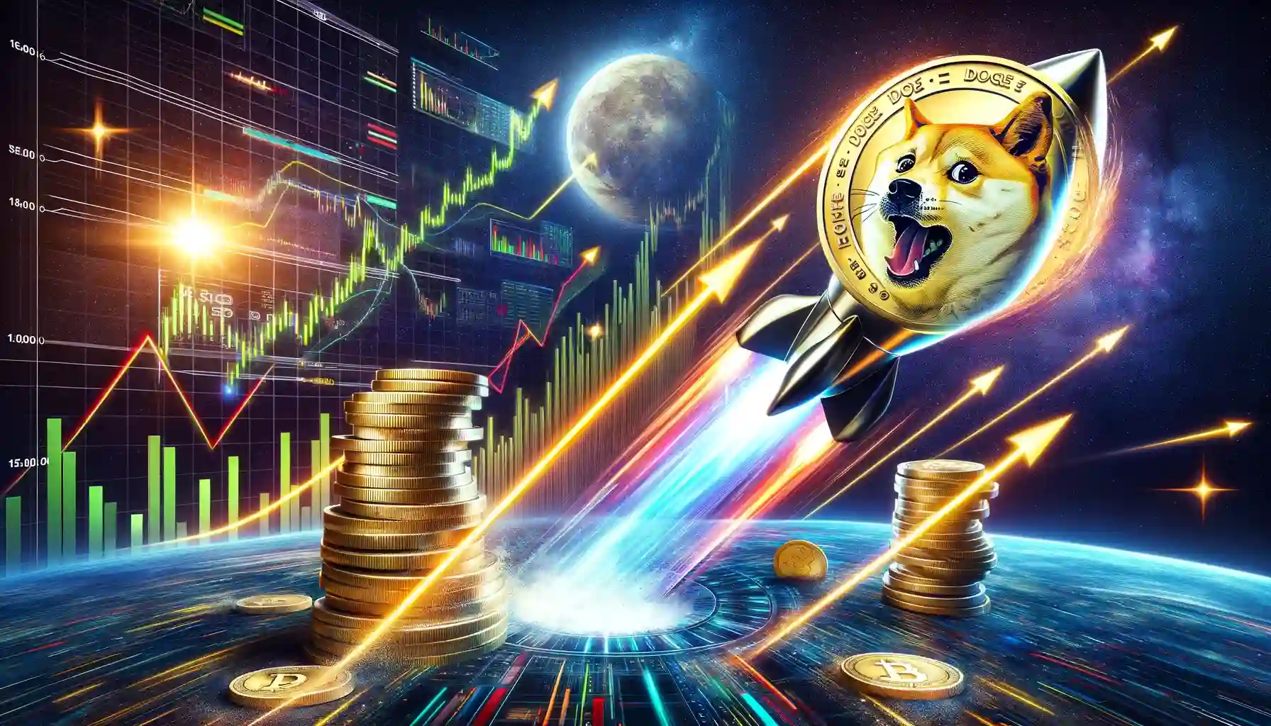 Dogecoin to the moon? Market reacts to DOGE’s 3-year price high