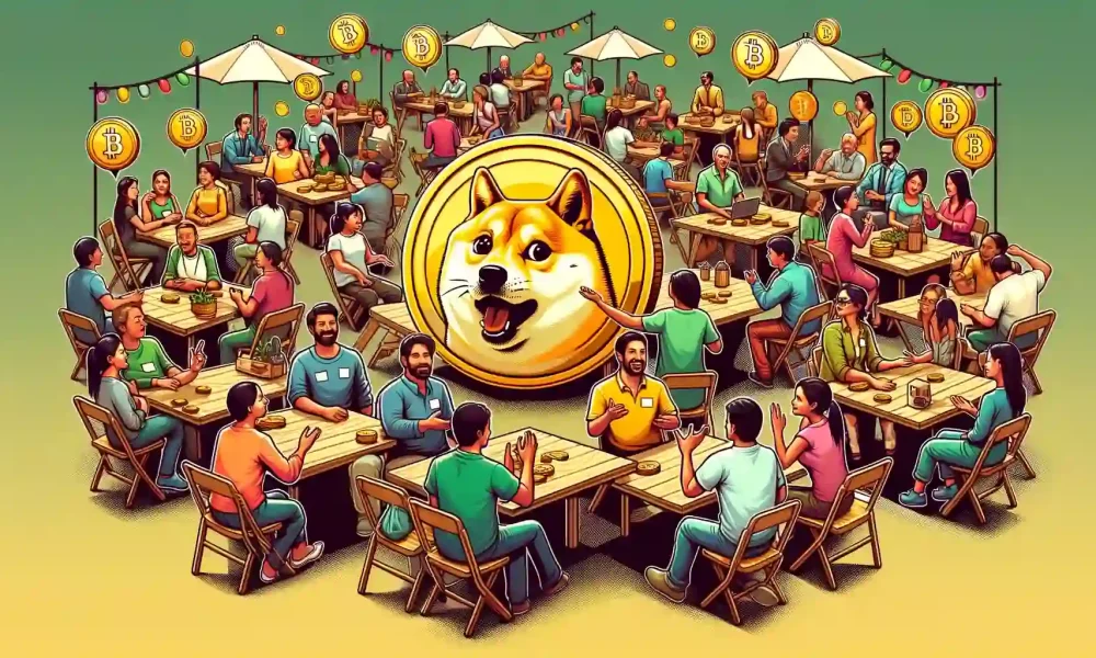 Dogecoin monte de 5% en 24h : grâce aux réseaux sociaux ?