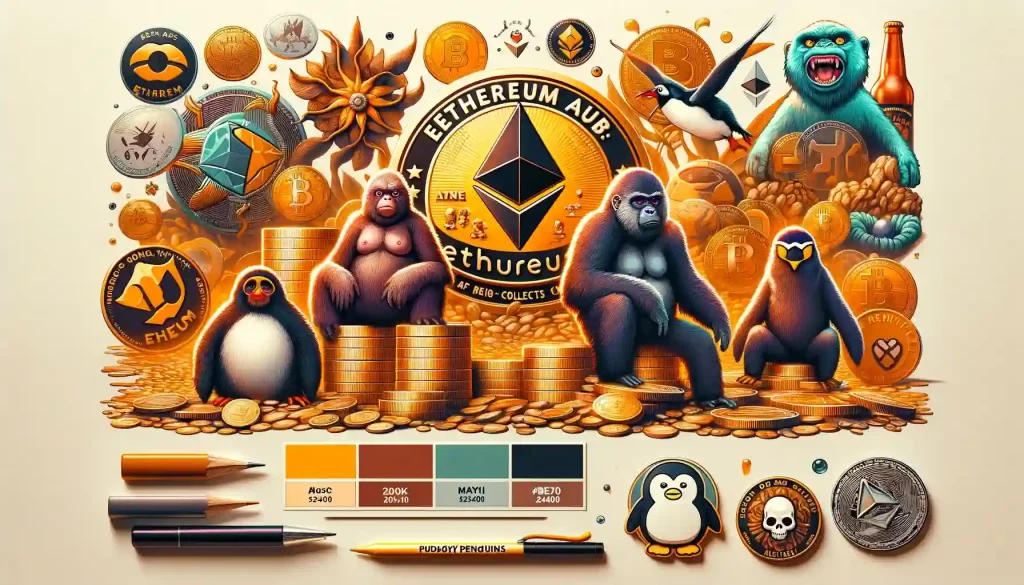 Ethereum soars toward $4,000 heights while NFT sales take a dip