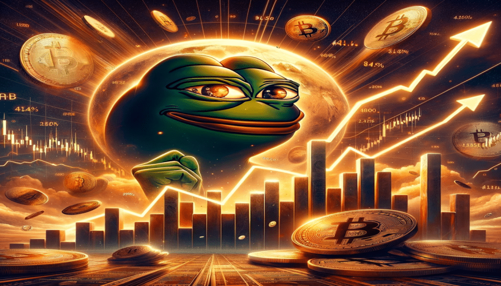 Pepe's meteoric rise: Historic price surges propel tokens to 100% profit territory