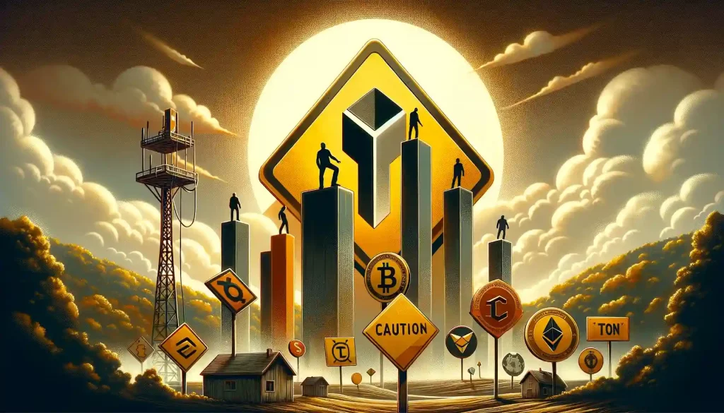 Toncoin up by 32%