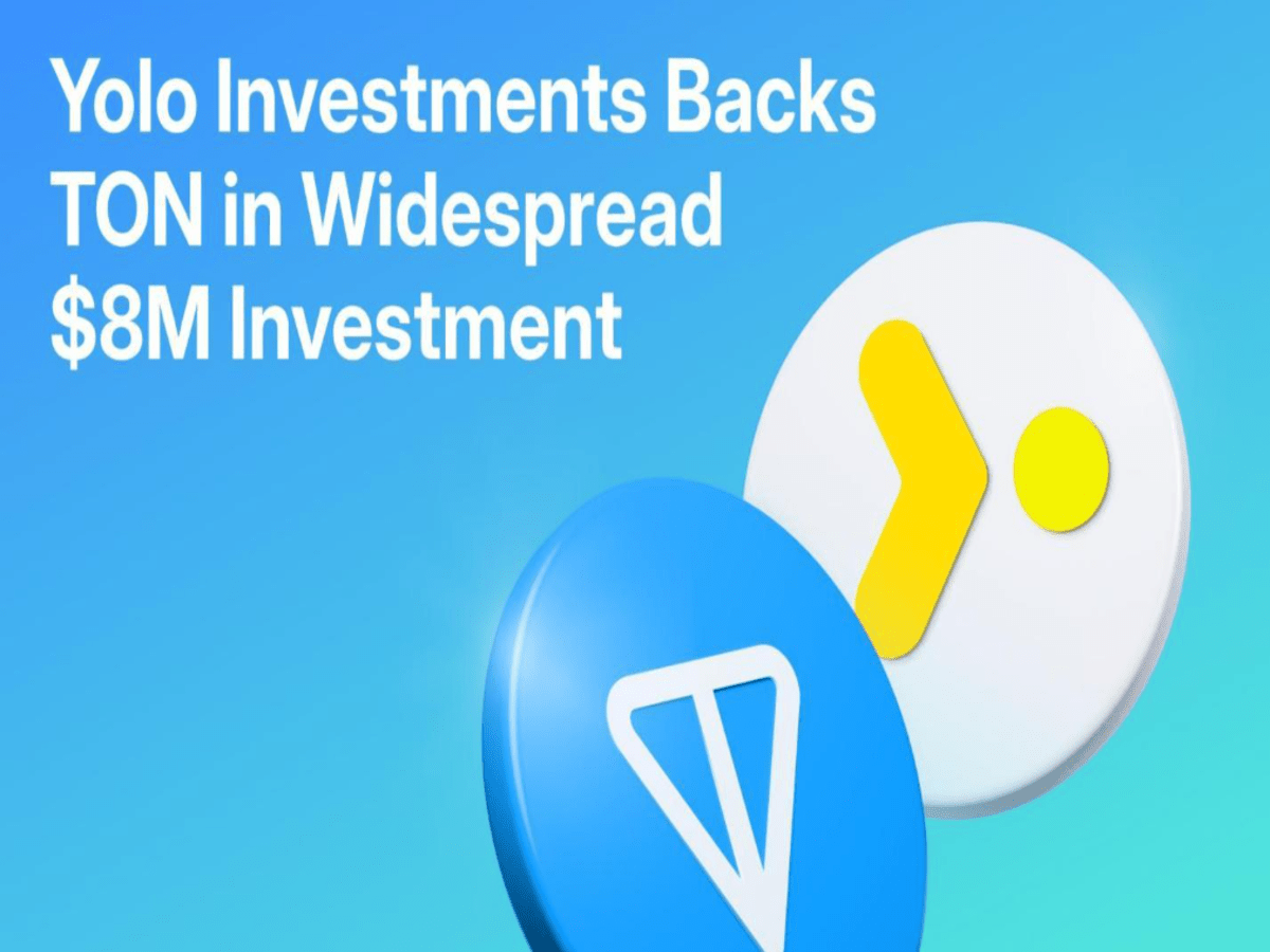 Yolo Investments backs TON in widespread $8m investment