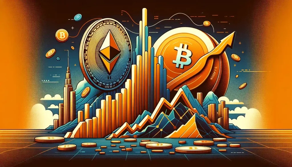ETH news around Bitcoin's all-time high