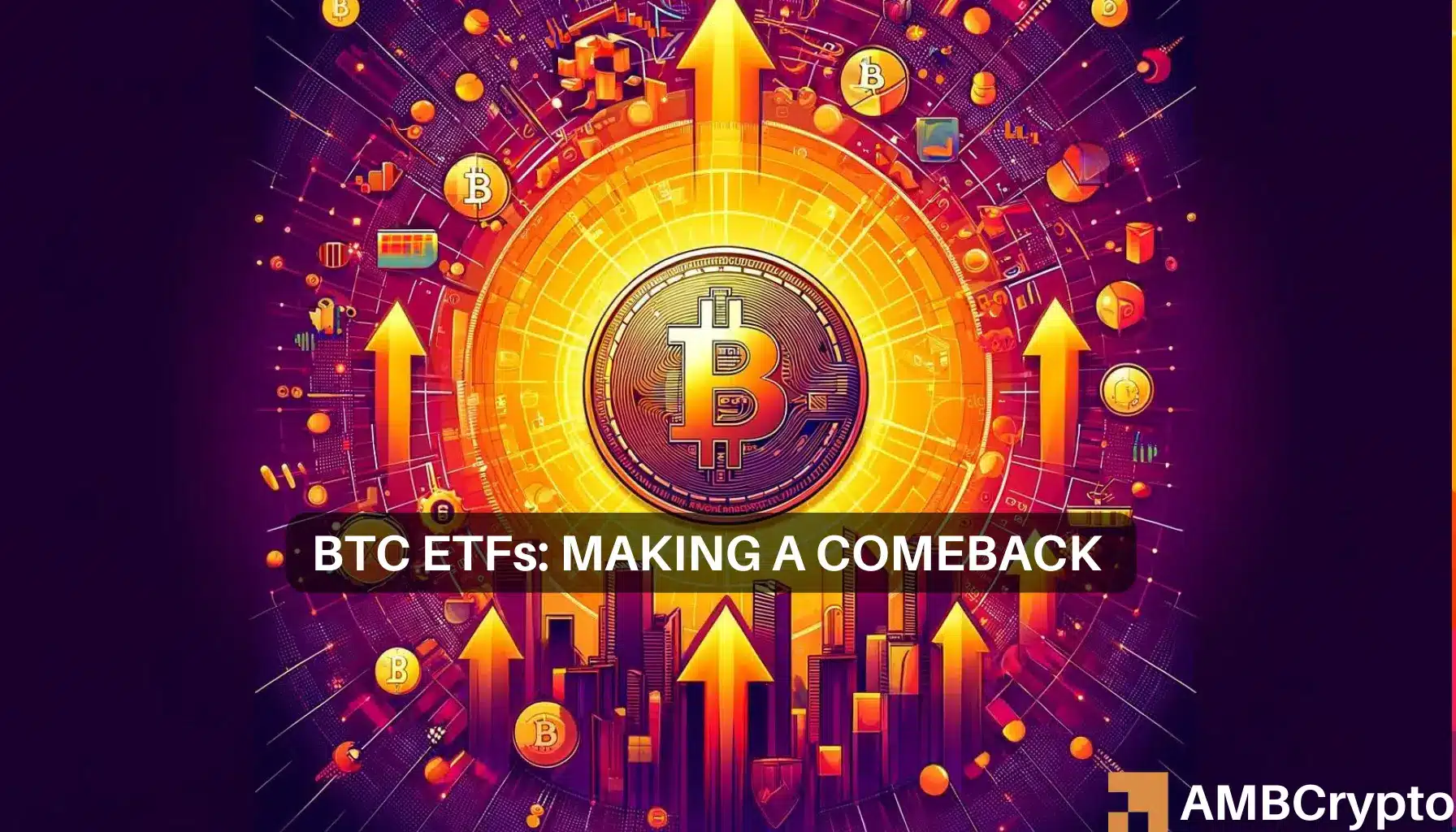 As Bitcoin stops moving at $64K, can ETFs help BTC see $70K again?