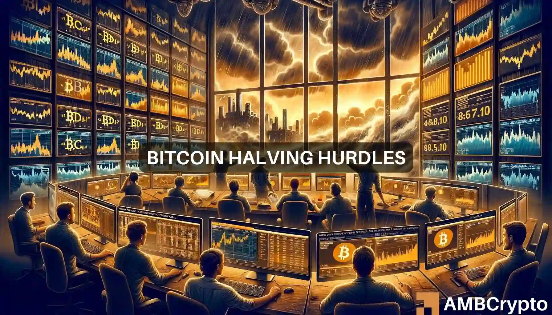 Bitcoin halving hurdles among miners