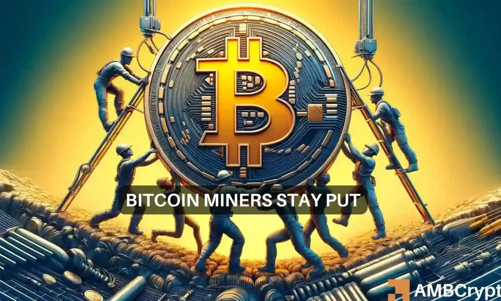 Bitcoin miners refuse to sell: A strategy to uphold BTC prices?