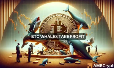 Bitcoin whales take profit