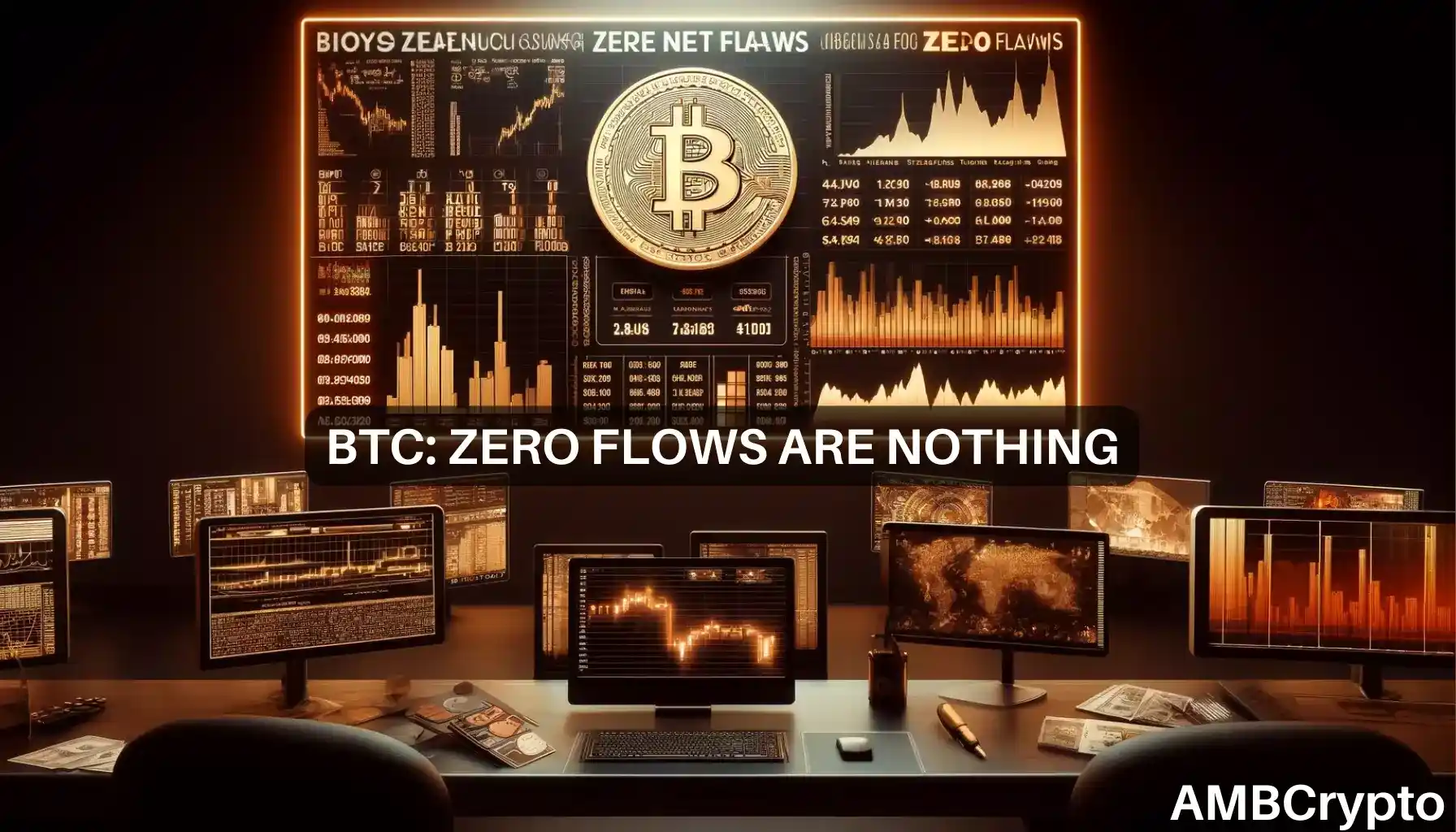 'Zero flow' days for Bitcoin spot ETFs: What does it mean for BTC?