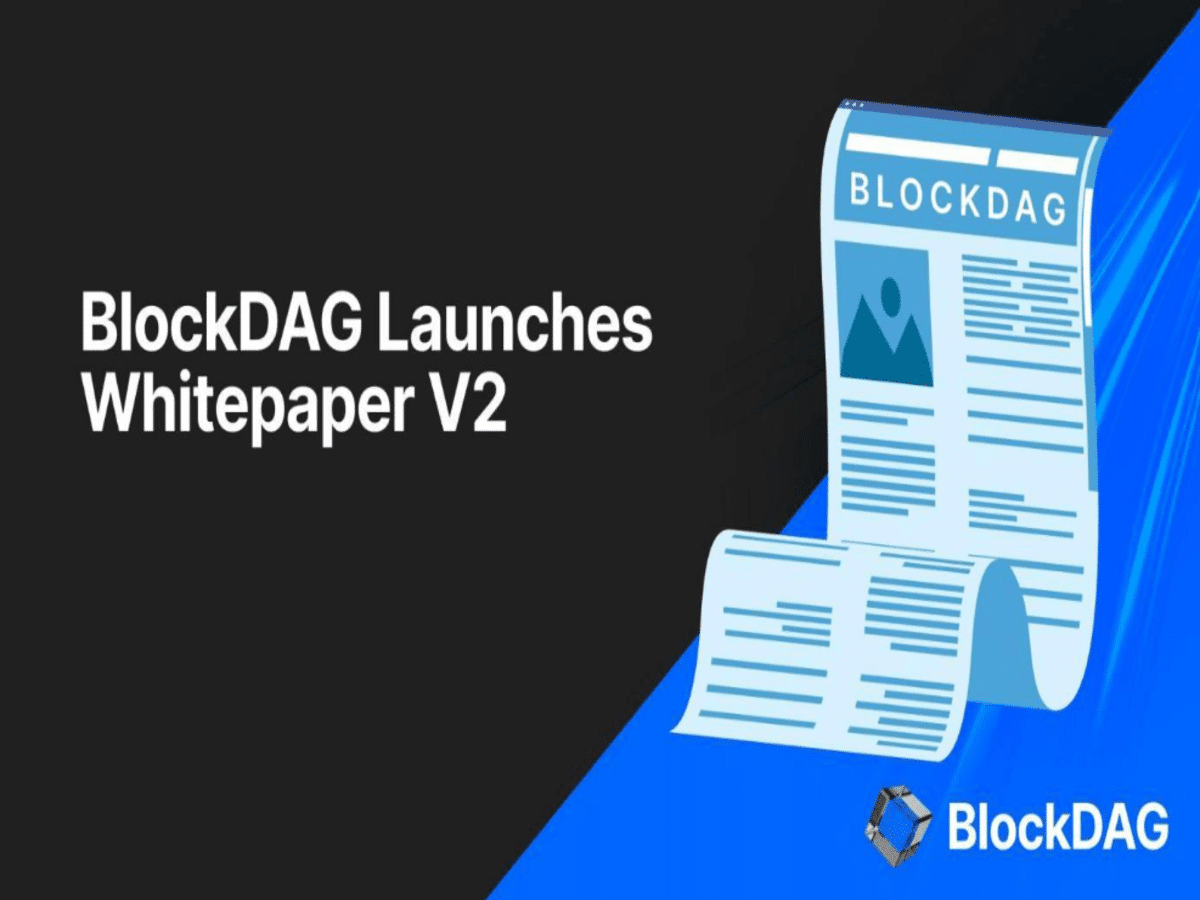 BlockDAG’s ROI potential shoots from 5,000x to 20,000x following launch of whitepaper V2