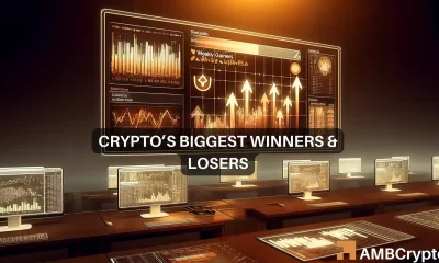 Crypto market's weekly winners and losers – BONK, SUI, STRK, TAO