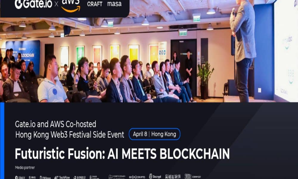 AI and Blockchain Fusion: Gate.io and AWS co-host Hong Kong Web3 festival side event