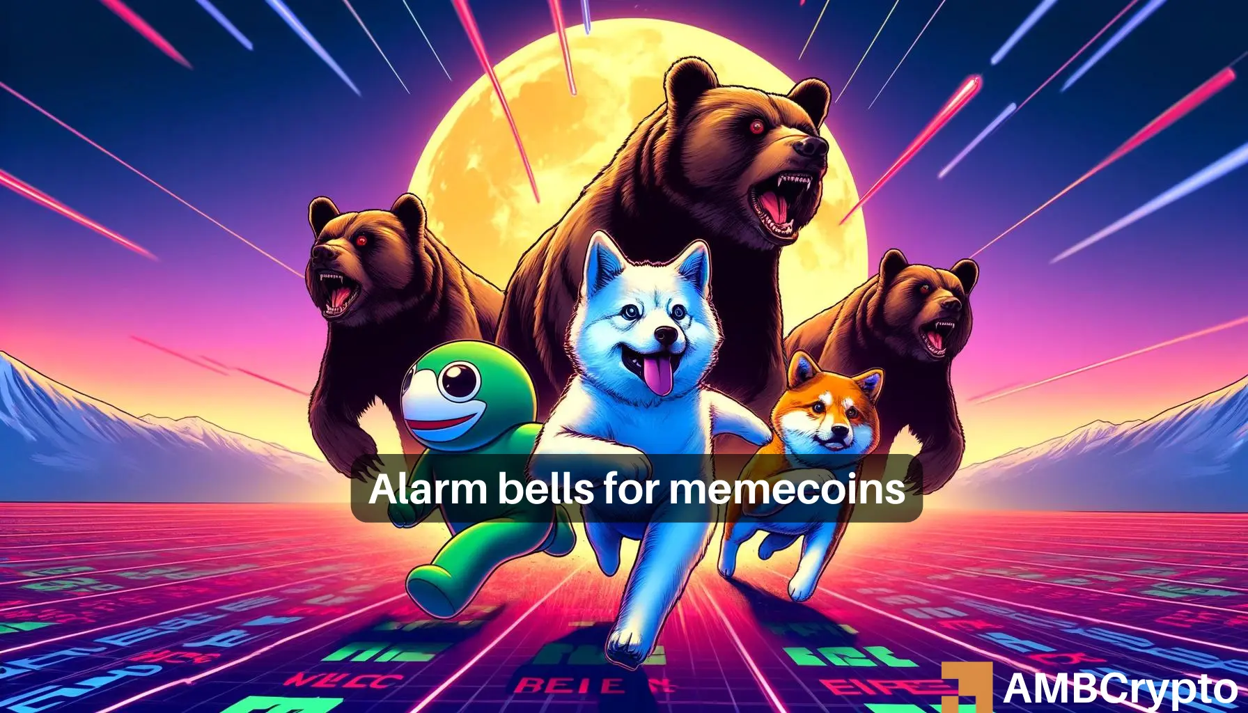 SHIB, WIF, PEPE prices see +10% losses – Is memecoin season over for now?