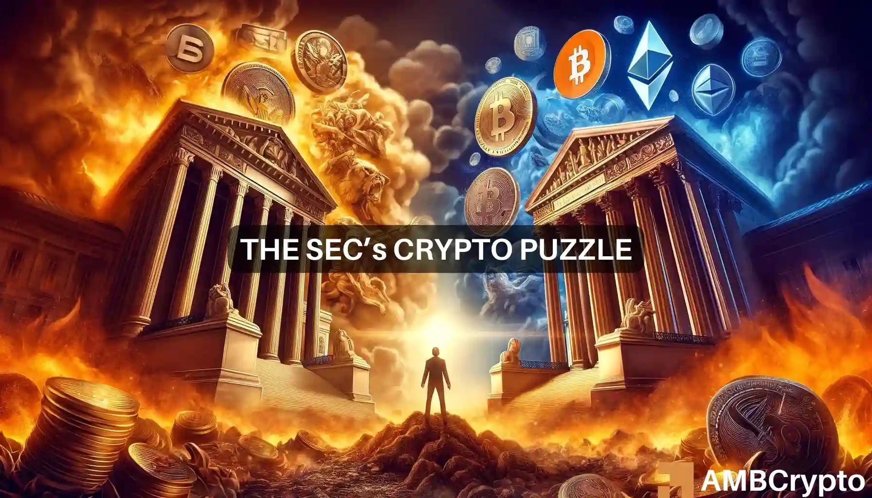 The increasing scrutiny from the SEC against crypto